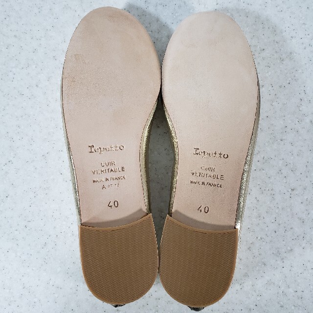 repetto(レペット)のrepetto/レペット サンドリオン バレエシューズ ゴールド 40 レディースの靴/シューズ(バレエシューズ)の商品写真