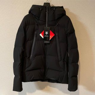 デサント(DESCENTE)の【美品】水沢ダウン マウンテニア ブラック L(ダウンジャケット)