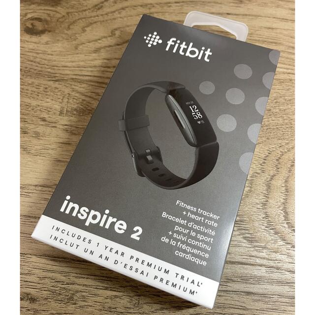 超人気 Fitbit Inspire 2 ブラック 新品未開封品 トレーニング用品