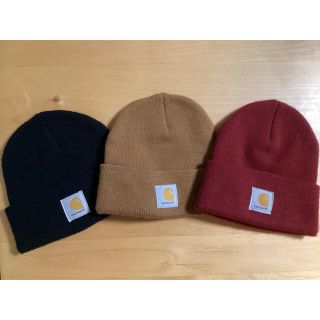 カーハート(carhartt)のcarhartt  ニット帽　お買い得3色セット！(ニット帽/ビーニー)