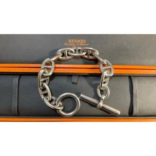 エルメス(Hermes)の希少ゾロ目含シリアル番号 エルメス シェーヌダンクル TGM 11コマ 正規品(ブレスレット)