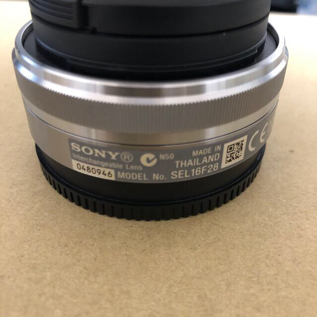 ソニー 単焦点16mm  SEL16F28 フィルター付