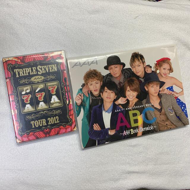 AAA - AAA TOUR 2012 -777- & 7周年 Book！の通販 by d(-_^)'s