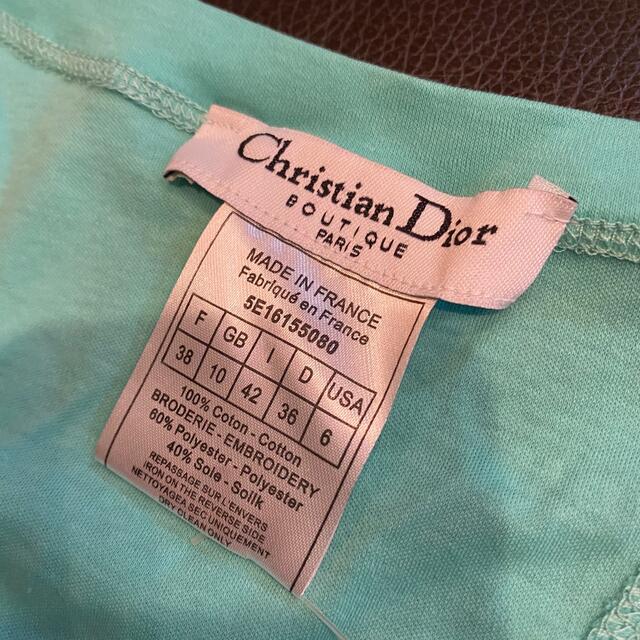 Christian Dior(クリスチャンディオール)のDIOR ディオール コレクション ヴィンテージ Not War タンクトップ レディースのトップス(タンクトップ)の商品写真