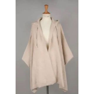 ロンハーマン(Ron Herman)の新品 Ron Herman Racn Poncho IVORY ラクーンファー(ニット/セーター)