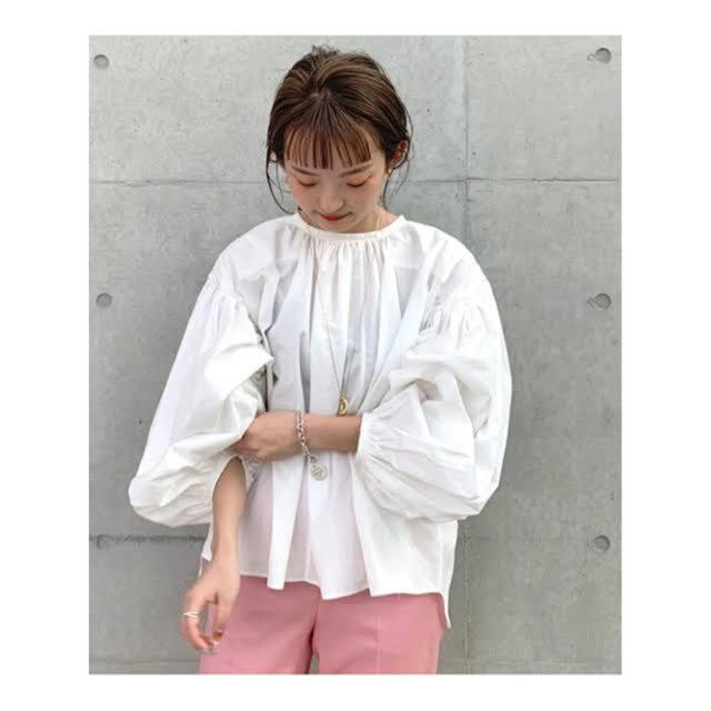 CLANE クラネ　VOLUME PUFF SMOCK ブラウス