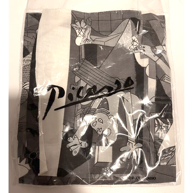 ピカソ　ゲルニカ　ハンカチ　スカーフ レディースのファッション小物(ハンカチ)の商品写真