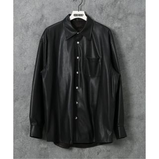 アレッジ(ALLEGE)の今週末まで　Allege SYNTHETIC LEATHER SHIRT 4(シャツ)