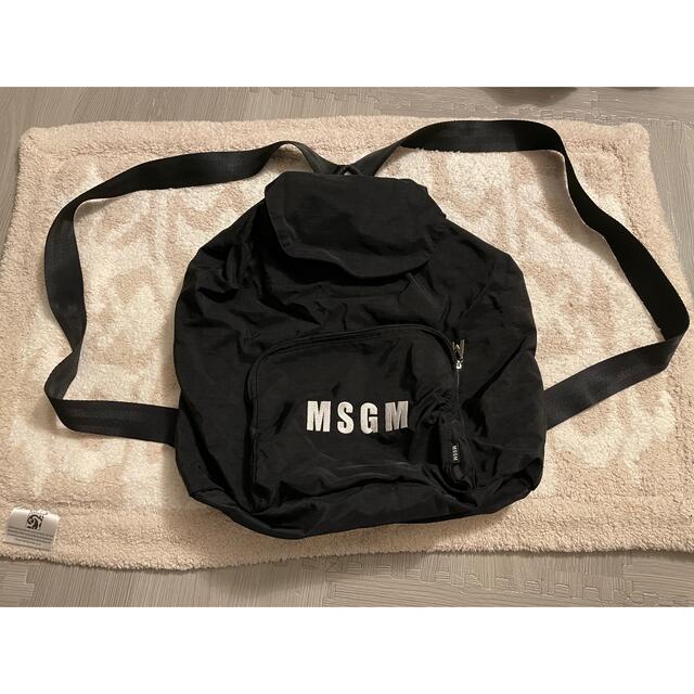 MSGM スウェットリュック