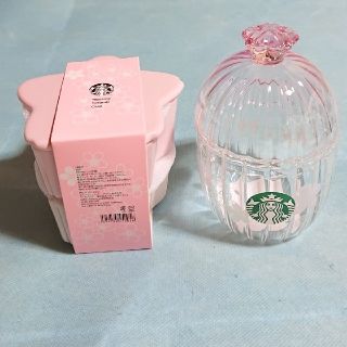 スターバックスコーヒー(Starbucks Coffee)のスタバ さくら キャニスター(ガラス)