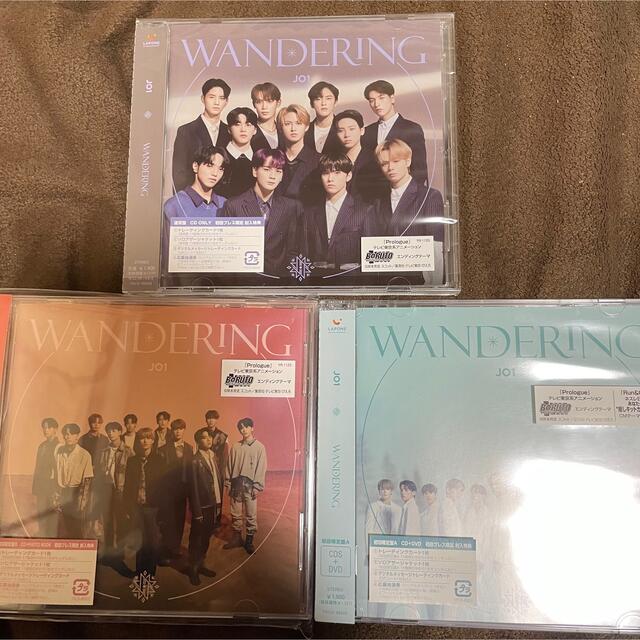 JO1 WANDERING 3形態セット エンタメ/ホビーのCD(ポップス/ロック(邦楽))の商品写真