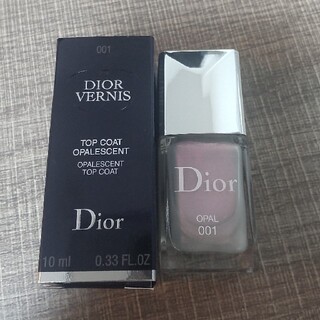 ディオール(Dior)の限定色♡デイオールヴェルニ  トップコート  001オパール(ネイルトップコート/ベースコート)