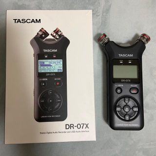 テスコム(TESCOM)のTASCAM DR-07X(オーディオインターフェイス)