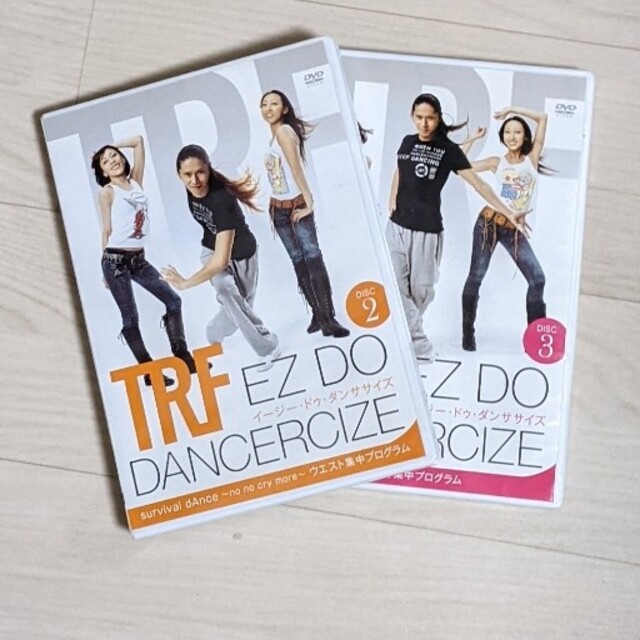 TRF　EZ DO DANCE　エクササイズ2枚組 エンタメ/ホビーのDVD/ブルーレイ(スポーツ/フィットネス)の商品写真