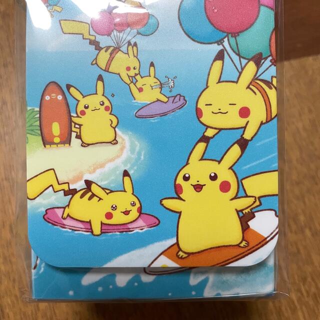 ポケモンカード　なみのりピカチュウ　プレイマット　デッキシールド　デッキケース