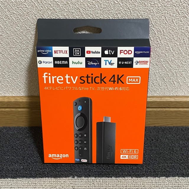 Amazon Fire TV Stick 4K MAX Alexa対応音声認識