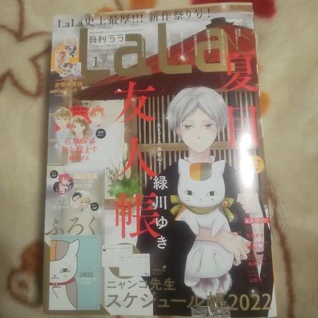 白泉社(ハクセンシャ)の【美品・付録なし】LaLa (ララ) 2022年 01月号 雑誌 エンタメ/ホビーの本(趣味/スポーツ/実用)の商品写真