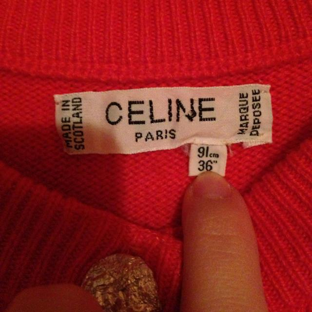celine(セリーヌ)のvintage CELINE カーデ レディースのトップス(カーディガン)の商品写真