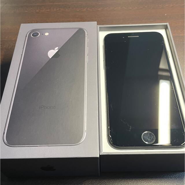 iPhone 8 Black 64 GB SIMフリー