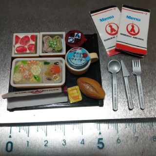 リーメント ぷちサンプル 世界の機内食 サムライ航空機内食