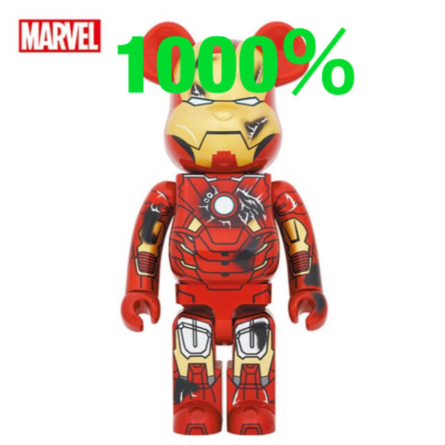 BE@RBRICK IRON MAN MARK VII DAMAGE Ver.エンタメ/ホビー