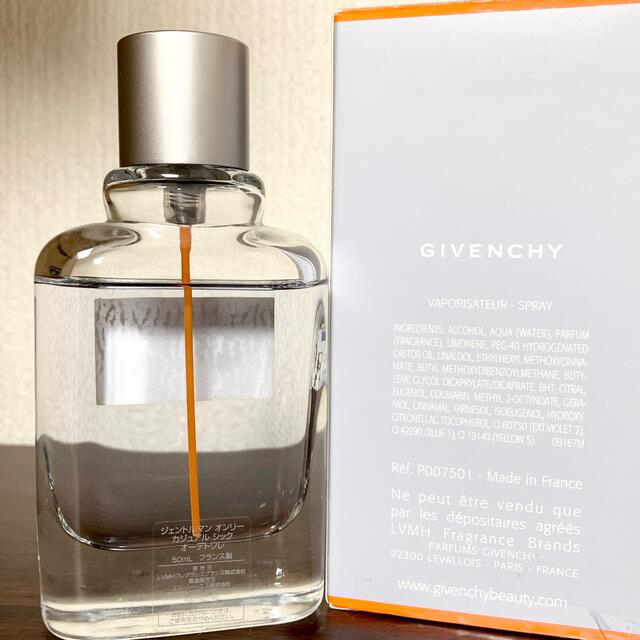 GIVENCHY(ジバンシィ)のジバンシー ジェントルマン オンリー カジュアル シック EDT 50ml コスメ/美容の香水(香水(男性用))の商品写真