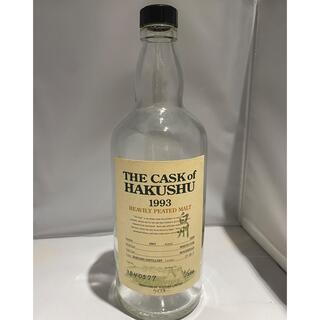 サントリー(サントリー)のTHE CASK of HAKUSHU 1993空瓶(ウイスキー)