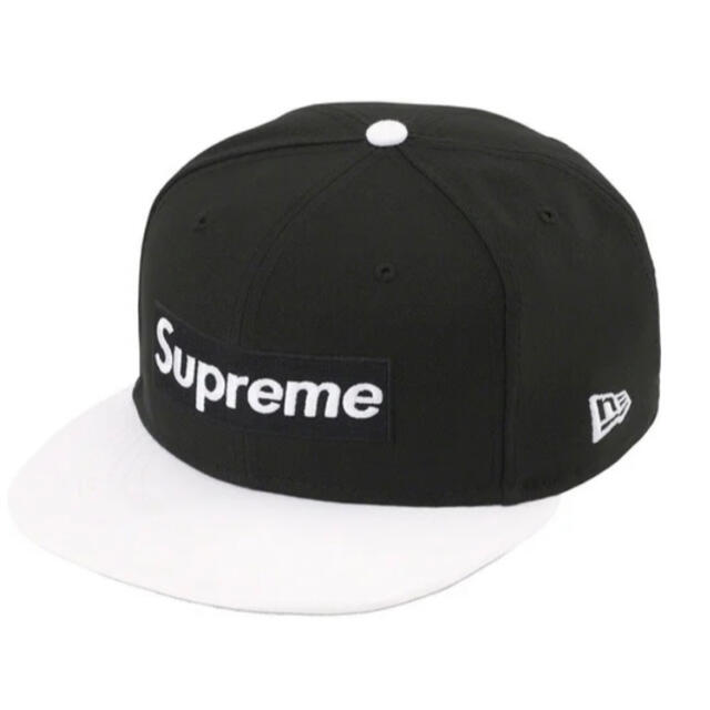 Supreme 2-Tone Box Logo New Era Black☆帽子