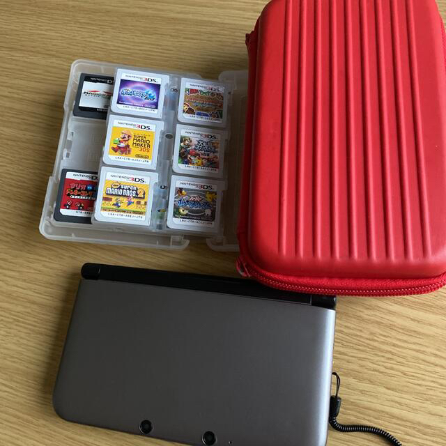 3DSLL本体、ソフト、ケースセット 【送料込】 8060円