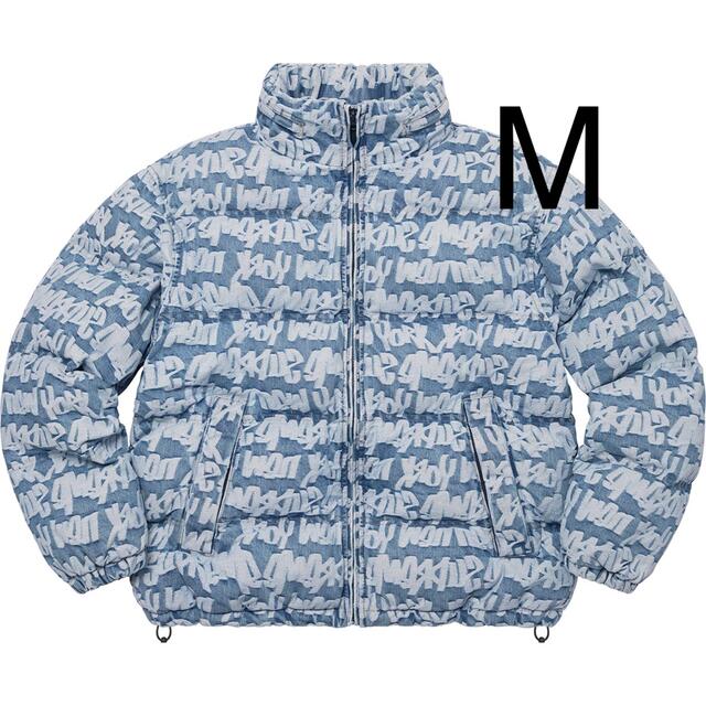 Supreme - Supreme Fat Tip Jacquard Denim Puffer