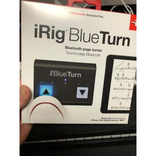 iRig BlueTurn Bluetooth フットペダル(その他)