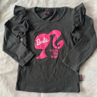 バービー(Barbie)のバービー★肩フリルカットソー★サイズ110センチ(Tシャツ/カットソー)