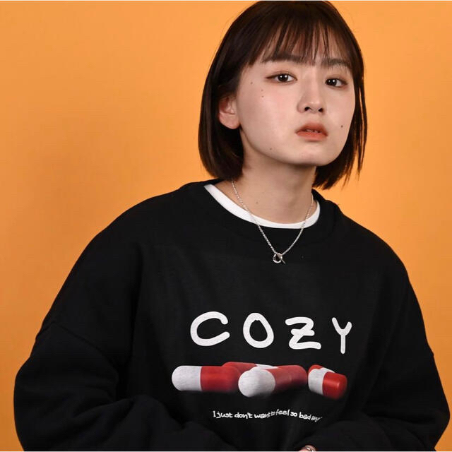【希少】dall clothing cozy スウェット 再販無し ブラック 安い販売中 白スウェット DALL clothing dall スウェット