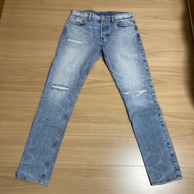 FEAR OF GOD(フィアオブゴッド)のESSENTIALS HO20 DENIM PANT LIGHT INDIGO メンズのパンツ(デニム/ジーンズ)の商品写真