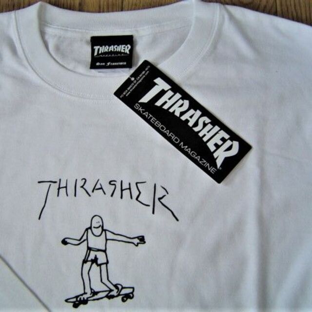 THRASHER(スラッシャー)のスラッシャー GONZ ART ゴンズ アート Tシャツ 長袖 TH8328 メンズのトップス(Tシャツ/カットソー(七分/長袖))の商品写真