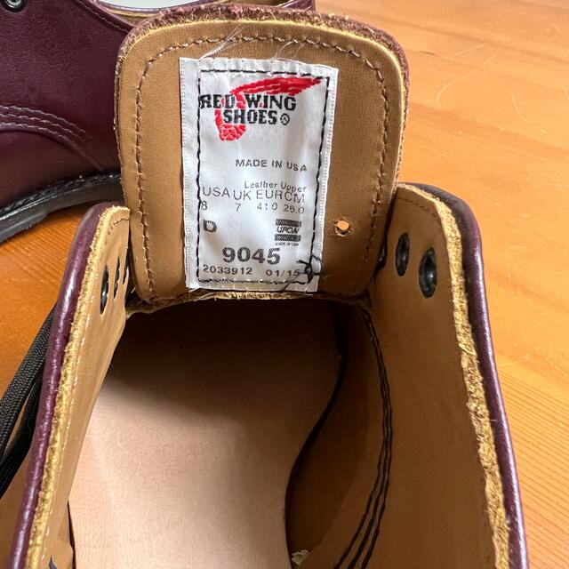 新品未使用　レッドウィング　REDWING 9045 8D セカンド品