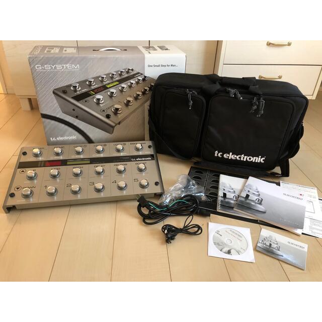 t.c.electronic G-SYSTEM 付属品完備 専用バッグ付き