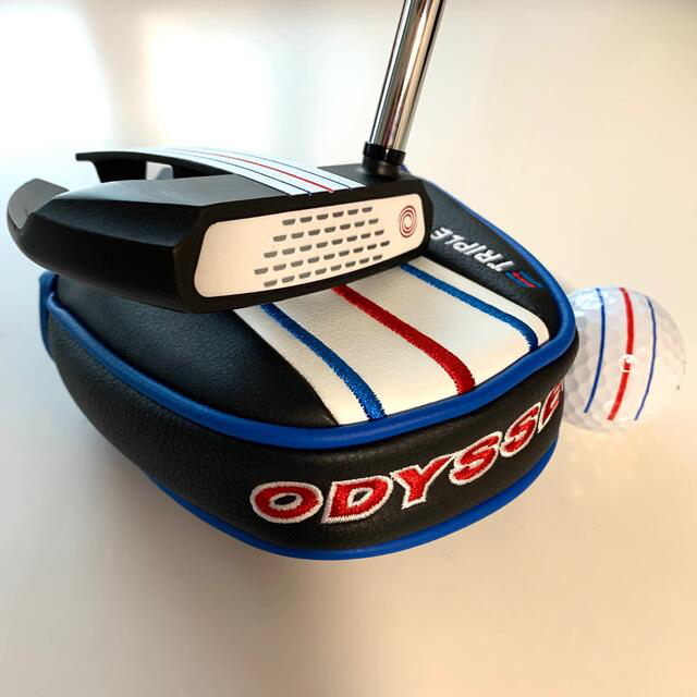 2022夏季 Callaway - 正規品 オデッセイ ODYSSEY トリプルトラックパター マークスマンの通販 by セカイ's shop|キャロウェイならラクマ 得価再入荷