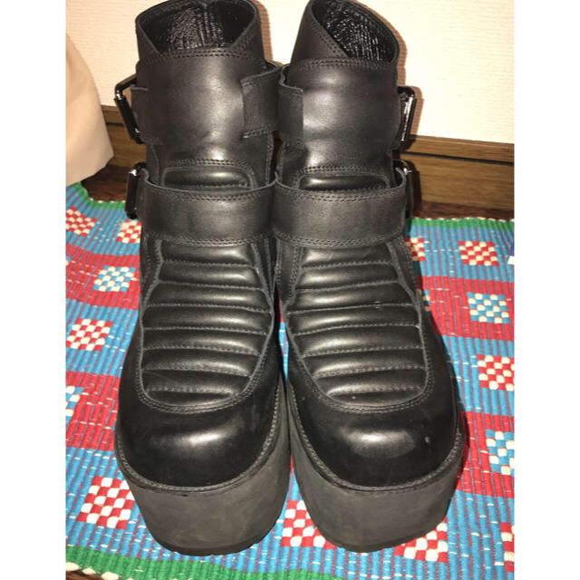 UNIF(ユニフ)のUNIF ベルトブーツ 厚底 レディースの靴/シューズ(ブーツ)の商品写真