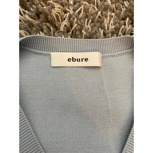 ADORE(アドーア)のエブール ebure 水色　春　ニット レディースのトップス(ニット/セーター)の商品写真