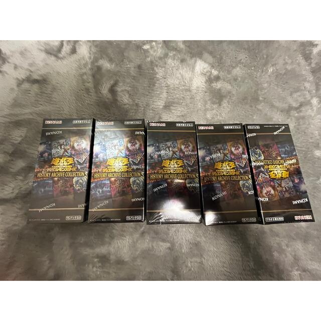 遊戯王　ヒストリーアーカイブコレクション　5BOX