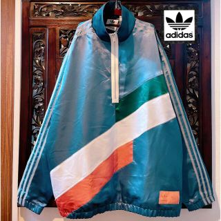 アディダス(adidas)のアディダス オリジナルス オールサテン 艶 ジャージ トレーナー パーカー(スウェット)