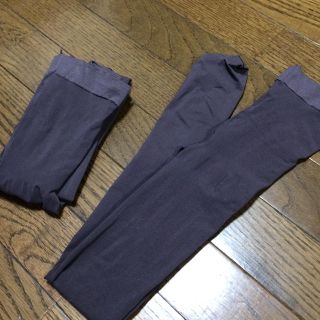 ユニクロ(UNIQLO)のヒートテック タイツ ダークグレー(タイツ/ストッキング)