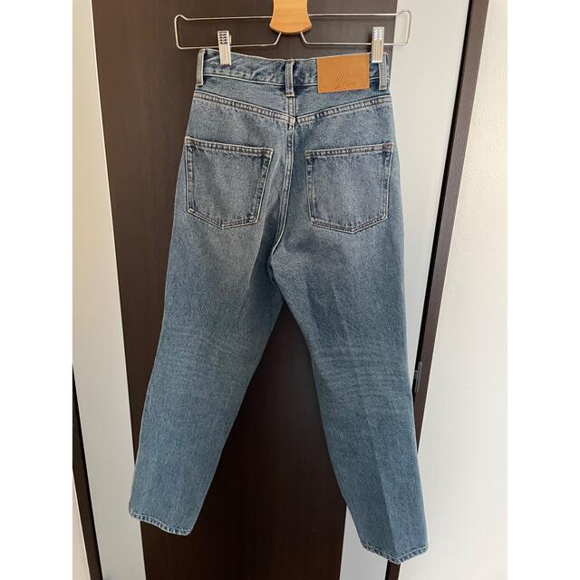 Vicente center press straight denim 5