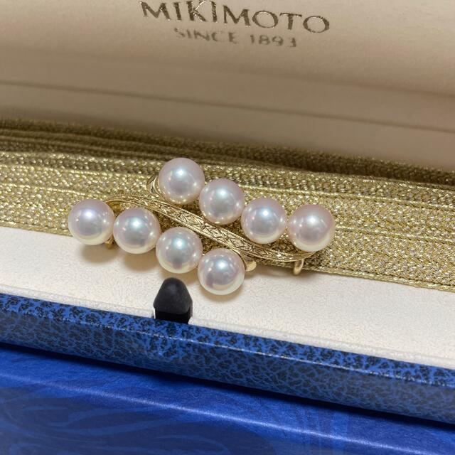 値引きする MIKIMOTO - 逸品❣️ 定価54万円 ミキモト 帯留め 7.7〜8