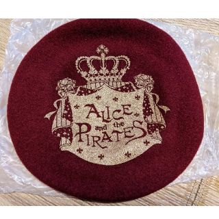 アリスアンドザパイレーツ(ALICE and the PIRATES)のAlice and the Pirates ベレー帽　ボルドー(ハンチング/ベレー帽)