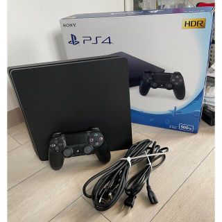 プレイステーション4(PlayStation4)のPlayStation4 CUH-2200A JET BLACK 500GB(家庭用ゲーム機本体)