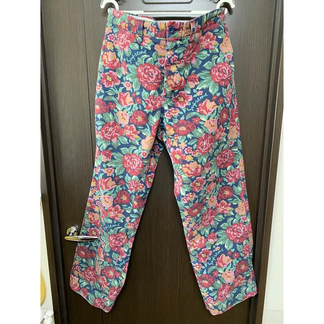 ブランド雑貨総合 Supreme Pin Up Chino Pant 34 花柄 チノパン