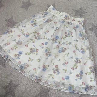 ウィルセレクション(WILLSELECTION)のウィルセレクション　花柄スカート　春(ひざ丈スカート)