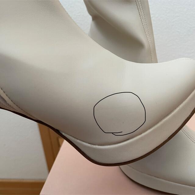 ESPERANZA(エスペランサ)のESPERANZA ストーム付ストレッチショートブーツ ブーティ LLサイズ レディースの靴/シューズ(ブーツ)の商品写真